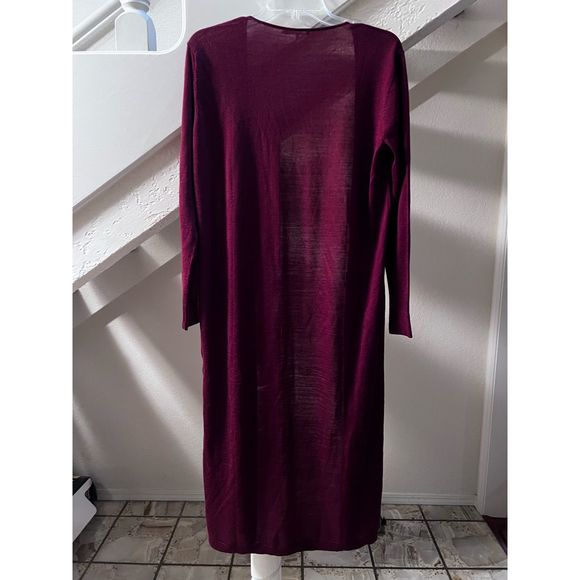 Tularosa Sweaters - Tularosa Maroon Sweater Duster sz S